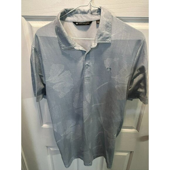 TravisMathew Men's Polo Shirts Lot of 3 L Leaf & Floral Patterns Short Sleeves - Picture 7 of 13